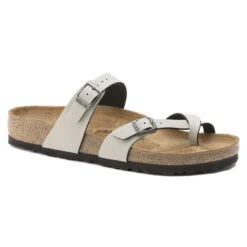 Birkenstock Mayari Birko-Flor Pull Up Stone