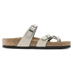 Birkenstock Mayari Birko-Flor Pull Up Stone 18 Birkenstock Mayari Birko-Flor Pull Up Stone -Birkenstock 1005056 side