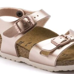 Birkenstock Rio Birko-Flor Electric Metallic Copper -Birkenstock 1012520 detail 1