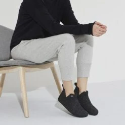 Birkenstock Andermatt Shearling Wool Felt 18 Birkenstock Andermatt Shearling Wool Felt -Birkenstock 1017883 f look f