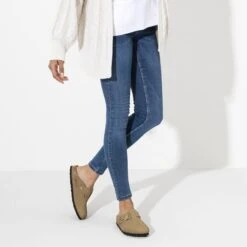 Birkenstock Boston Big Buckle Nubuck Leather 11 Birkenstock Boston Big Buckle Nubuck Leather -Birkenstock 1017953 f look f