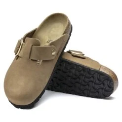 Birkenstock Boston Big Buckle Nubuck Leather 13 Birkenstock Boston Big Buckle Nubuck Leather -Birkenstock 1017953 sole