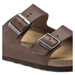 Birkenstock Arizona Natural Leather Vintage Wood Roast -Birkenstock 1018626 detail 1