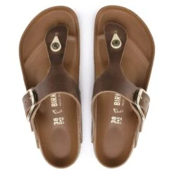 Birkenstock Gizeh Big Buckle Oiled Leather -Birkenstock 1018785 top
