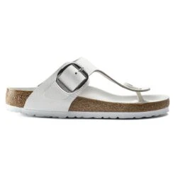 Birkenstock Gizeh Big Buckle Natural Leather -Birkenstock 1018885 side