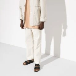 Birkenstock Arizona Birko-Flor Nubuck -Birkenstock 1019115 f look m