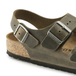 Birkenstock Milano BS Oiled Leather -Birkenstock 1019336 detail 1