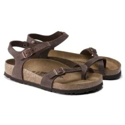Birkenstock Taormina Oiled Leather -Birkenstock 1020010 pair