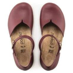 Mary Natural Leather Wine -Birkenstock 1020062 top