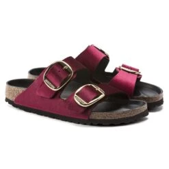 Birkenstock Arizona Big Buckle Velvet -Birkenstock 1020152 pair