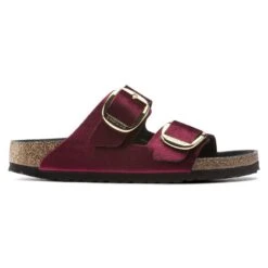 Birkenstock Arizona Big Buckle Velvet -Birkenstock 1020152 side