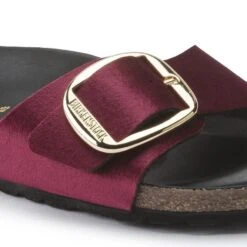 Birkenstock Madrid Big Buckle Rivet Logo Velvet 18 Birkenstock Madrid Big Buckle Rivet Logo Velvet -Birkenstock 1020153 detail 1