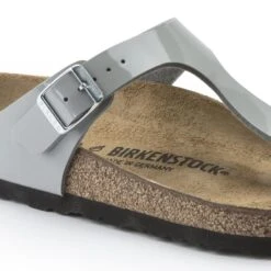 Birkenstock Gizeh Birko-Flor Patent -Birkenstock 1020171 detail 1