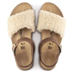 Glenda Natural Leather/Shearling 14 Glenda Natural Leather/Shearling -Birkenstock 1020217 top