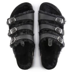 Birkenstock Florida Fresh Shearling Oiled Leather -Birkenstock 1020319 top