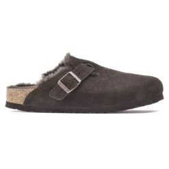 Birkenstock Boston Shearling Suede Leather -Birkenstock 1020529 side
