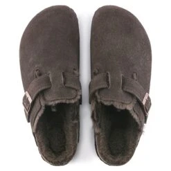 Birkenstock Boston Shearling Suede Leather -Birkenstock 1020529 top