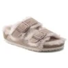 Birkenstock Arizona Shearling Kids Suede Leather
