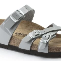 Birkenstock Franca Birko-Flor Patent -Birkenstock 1020712 detail 1