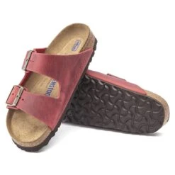 Birkenstock Arizona Oiled Leather Fire Red -Birkenstock 1020730 sole