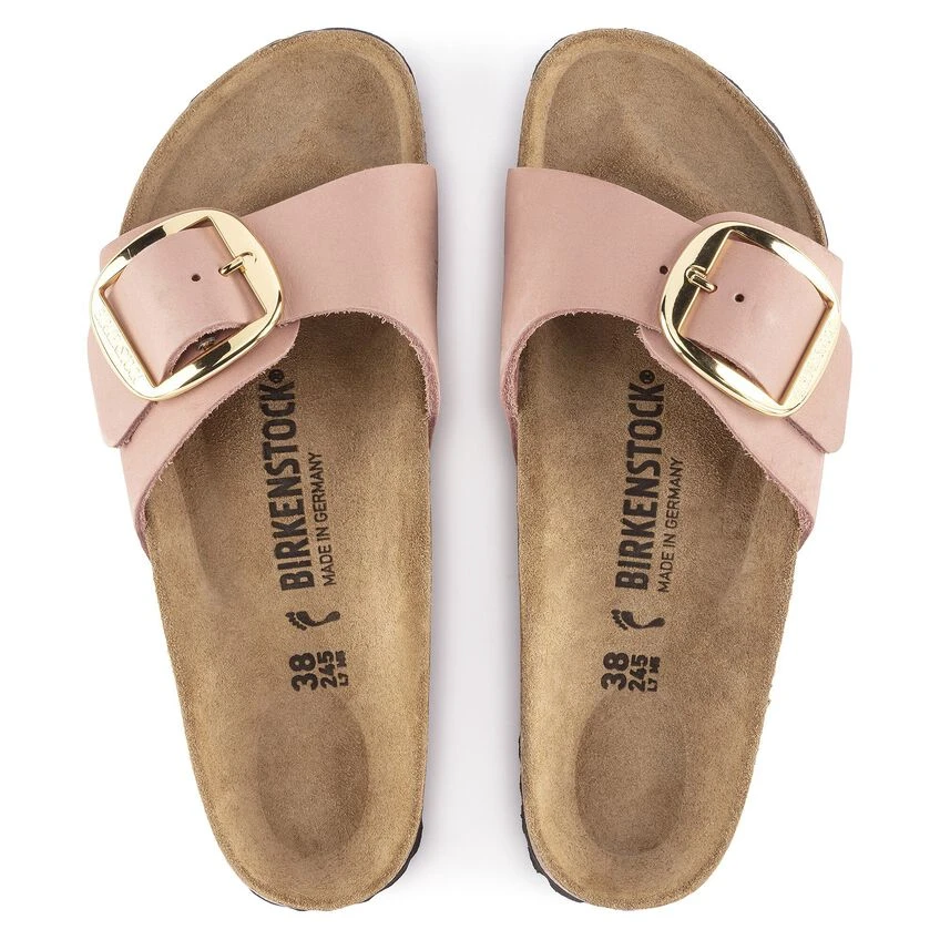 Birkenstock Madrid Bick Buckle Nubuck Leather 6 Birkenstock Madrid Bick Buckle Nubuck Leather - Image 6