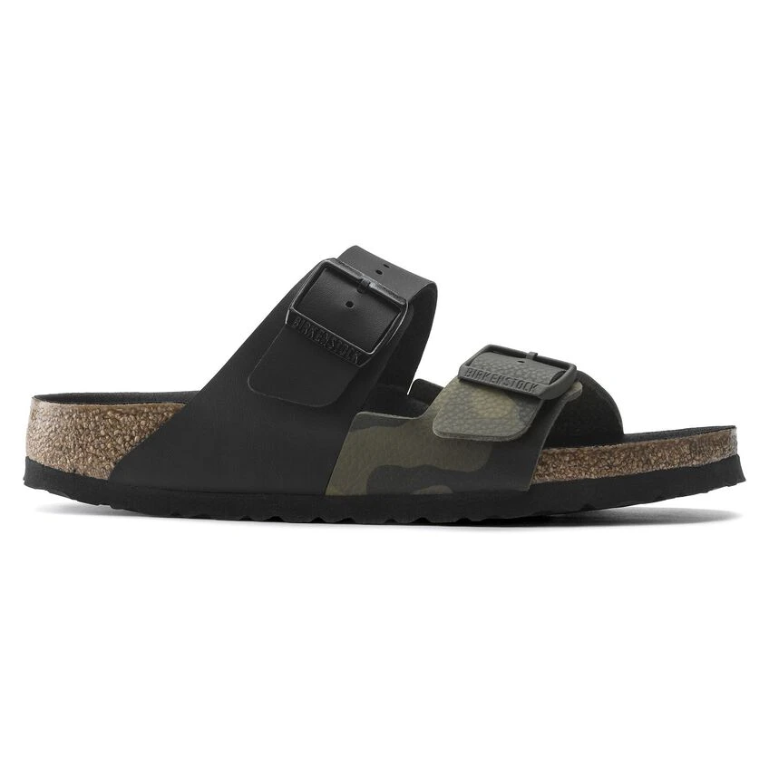Birkenstock Arizona Split Birko-Flor Black/Desert Soil Camo Green 7 Birkenstock Arizona Split Birko-Flor Black/Desert Soil Camo Green - Image 7