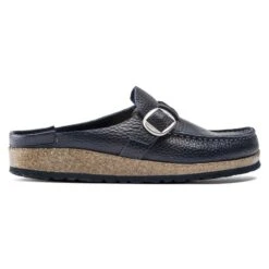 Birkenstock Buckley Grained Leather Navy -Birkenstock 1021228 side