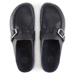 Birkenstock Buckley Grained Leather Navy -Birkenstock 1021228 top