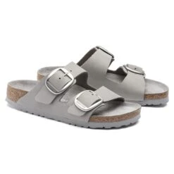 Birkenstock Arizona Big Buckle Nubuck Leather 15 Birkenstock Arizona Big Buckle Nubuck Leather -Birkenstock 1021242 pair