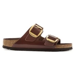 Birkenstock Arizona Natural Leather Patent -Birkenstock 1021388 side