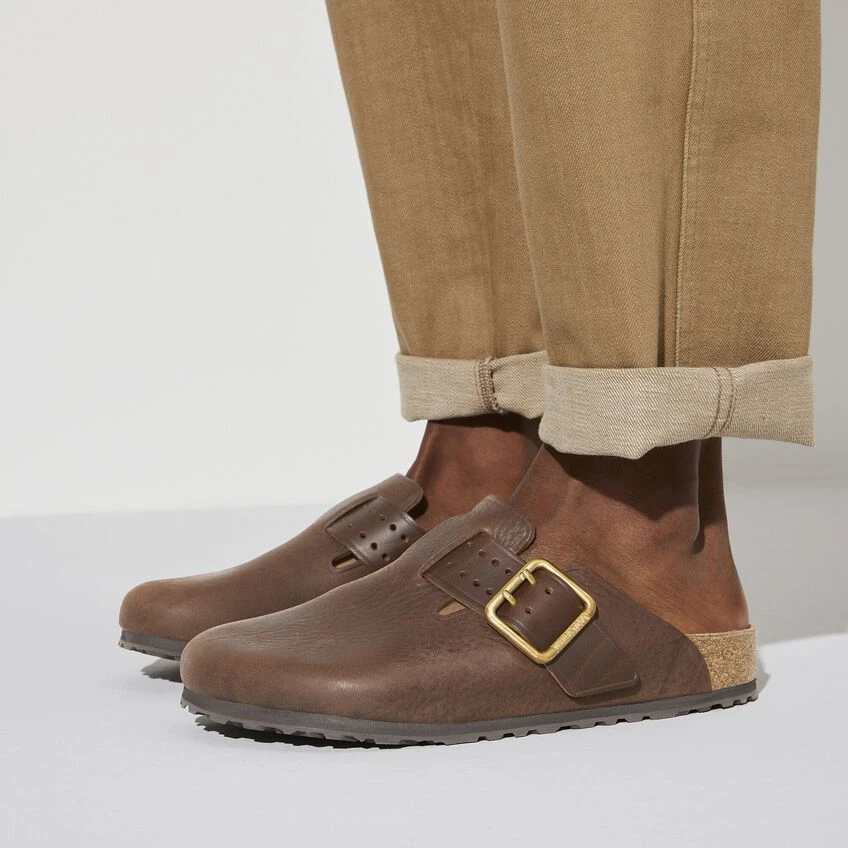 Birkenstock Boston Natural Leather 4 Birkenstock Boston Natural Leather - Image 4