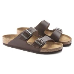 Birkenstock Arizona Grip Natural Leather -Birkenstock 1023117 pair
