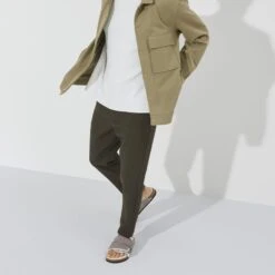 Birkenstock Kyoto Suede Leather -Birkenstock 1023197 f look m