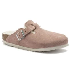 Birkenstock Boston Suede Leather/ Shearling