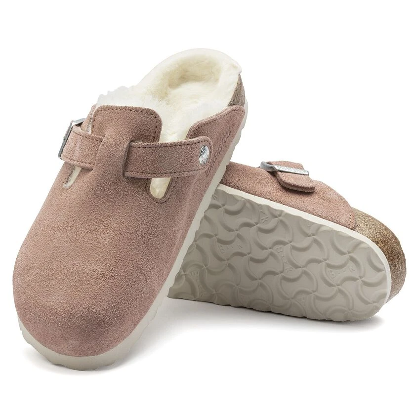 Birkenstock Boston Suede Leather/ Shearling 5 Birkenstock Boston Suede Leather/ Shearling - Image 5
