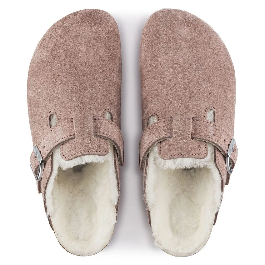 Birkenstock Boston Suede Leather/ Shearling 6 Birkenstock Boston Suede Leather/ Shearling - Image 6