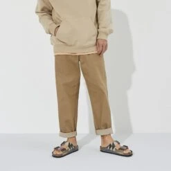 Birkenstock Arizona Birko-Flor Nubuck 12 Birkenstock Arizona Birko-Flor Nubuck -Birkenstock 1023427 f look m