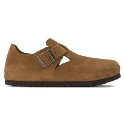 Birkenstock London Suede Leather 17 Birkenstock London Suede Leather -Birkenstock 1023519 side
