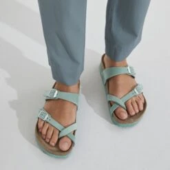 Birkenstock Mayari Nubuck Leather -Birkenstock 1023548 f closeup f