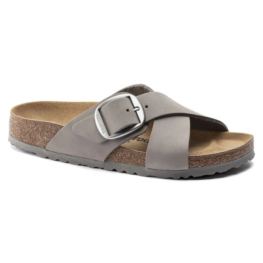 Birkenstock Siena Big Buckle Nubuck Leather 2 Birkenstock Siena Big Buckle Nubuck Leather - Image 2