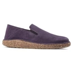 Birkenstock Callan Suede Leather Dark Berry -Birkenstock 1023626 detail 2