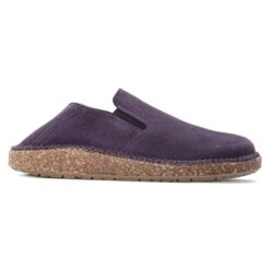Birkenstock Callan Suede Leather Dark Berry -Birkenstock 1023626 side