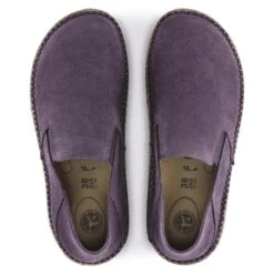 Birkenstock Callan Suede Leather Dark Berry -Birkenstock 1023626 top