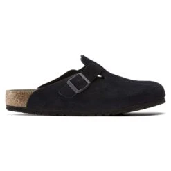 Birkenstock Boston Suede Leather Midnight 25 Birkenstock Boston Suede Leather Midnight -Birkenstock 1023865 side