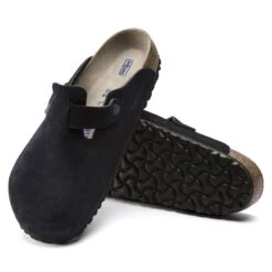 Birkenstock Boston Suede Leather Midnight 19 Birkenstock Boston Suede Leather Midnight -Birkenstock 1023865 sole