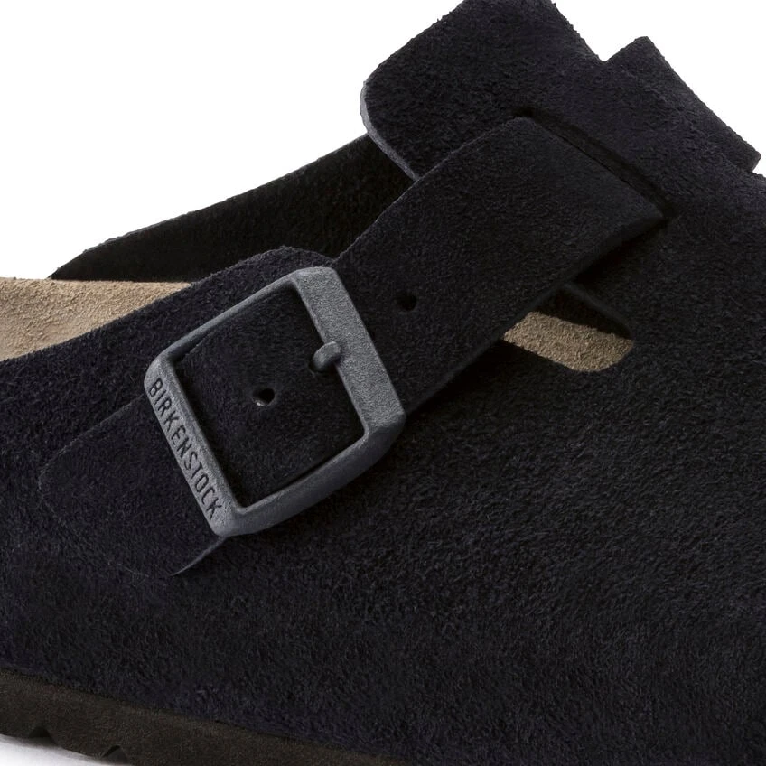 Birkenstock Boston Suede Leather Midnight 14 Birkenstock Boston Suede Leather Midnight - Image 14