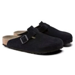 Birkenstock Boston Suede Leather Midnight 22 Birkenstock Boston Suede Leather Midnight -Birkenstock 1023910 pair