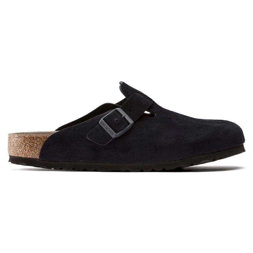 Birkenstock Boston Suede Leather Midnight 11 Birkenstock Boston Suede Leather Midnight - Image 11