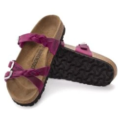 Birkenstock Franca Braid Oiled Leather Festival Fuchsia 13 Birkenstock Franca Braid Oiled Leather Festival Fuchsia -Birkenstock 1023978 sole
