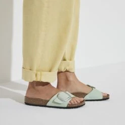 Birkenstock Madrid Nubuck Leather -Birkenstock 1023994 f closeup f